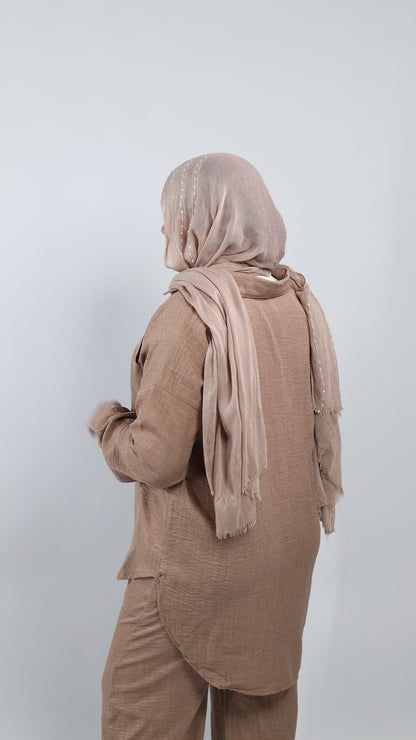 Beige Suit